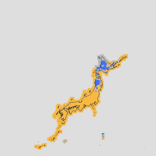 天気分布予報