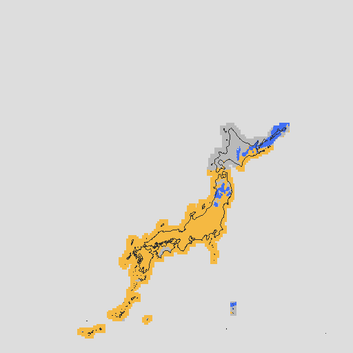 天気分布予報