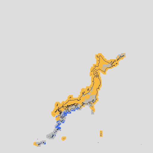 天気分布予報