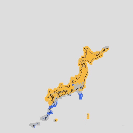 天気分布予報