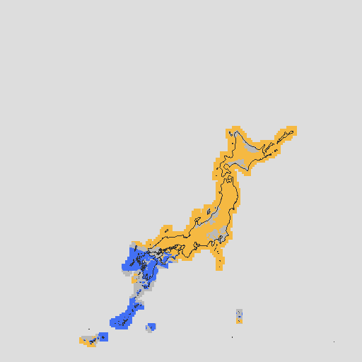 天気分布予報