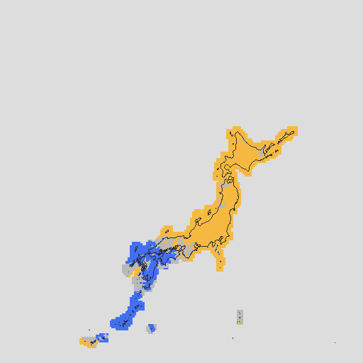 天気分布予報