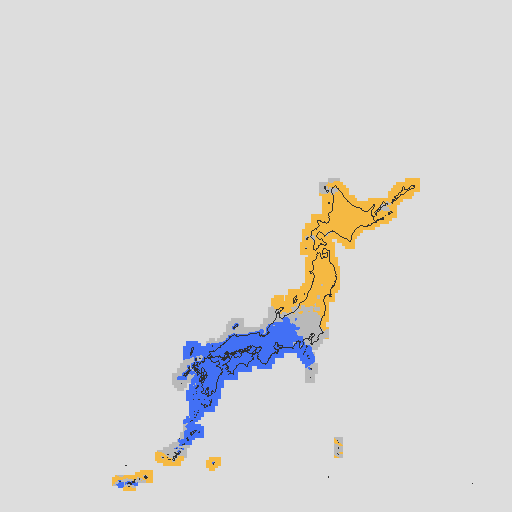 天気分布予報