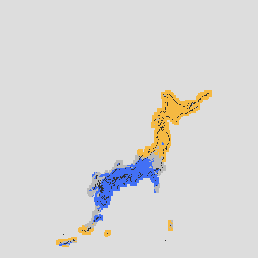 天気分布予報