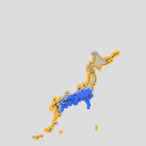天気分布予報