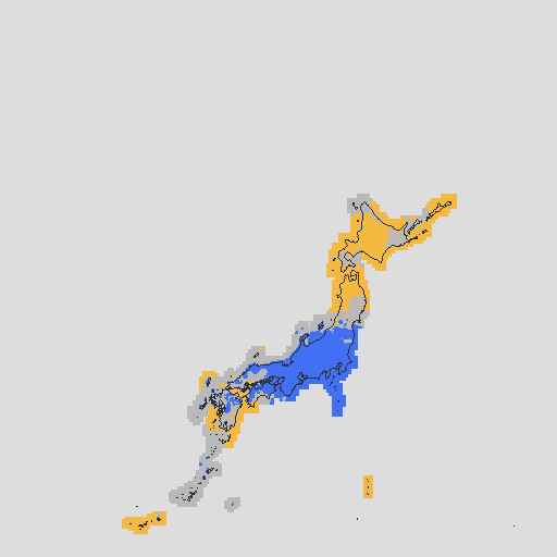 天気分布予報