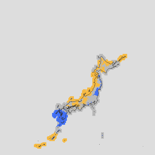 天気分布予報