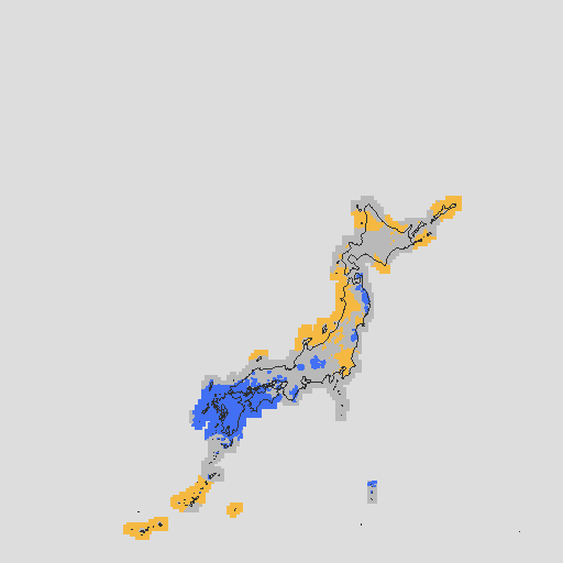 天気分布予報