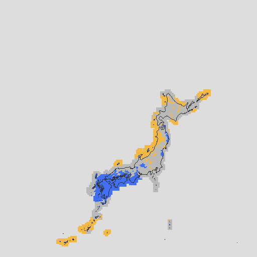 天気分布予報
