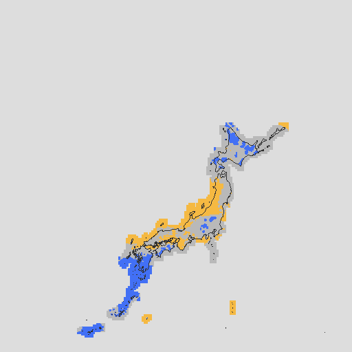 天気分布予報