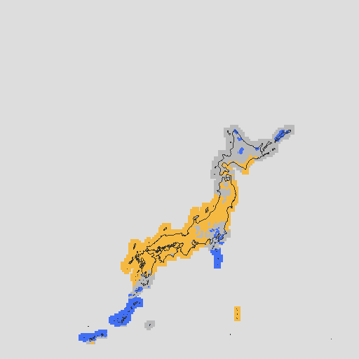 天気分布予報