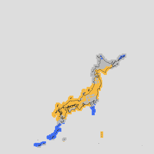 天気分布予報
