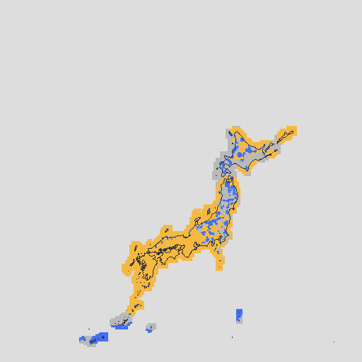 天気分布予報