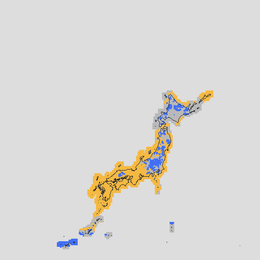天気分布予報