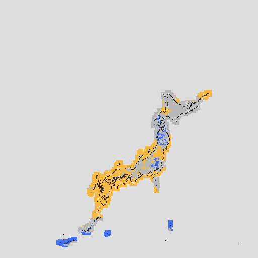 天気分布予報