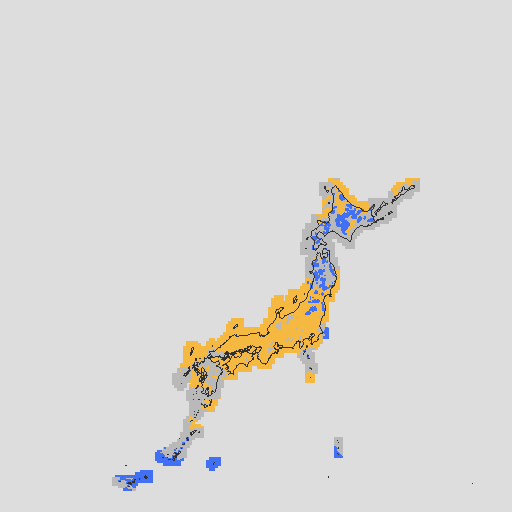 天気分布予報