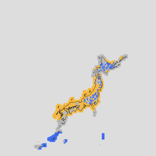 天気分布予報
