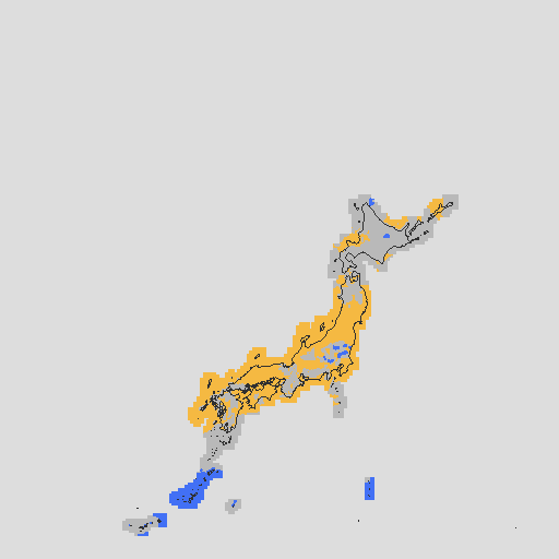 天気分布予報