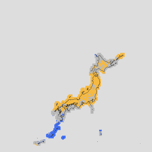 天気分布予報