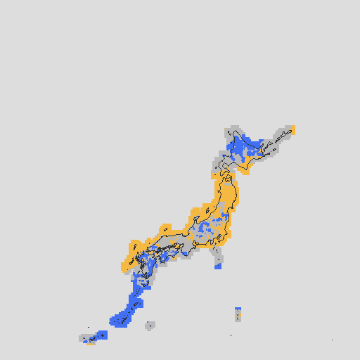 天気分布予報