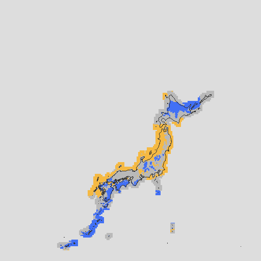 天気分布予報