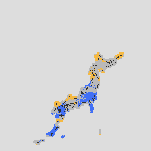 天気分布予報