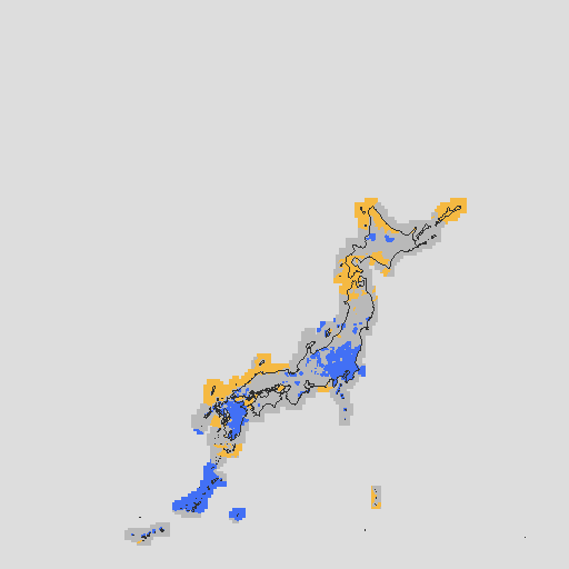 天気分布予報
