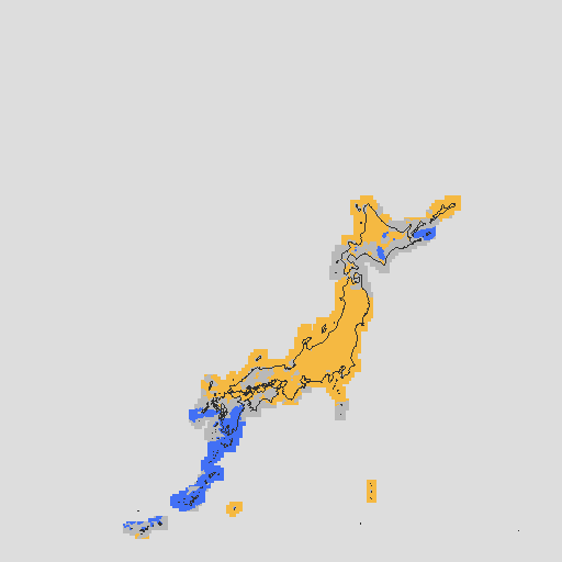 天気分布予報