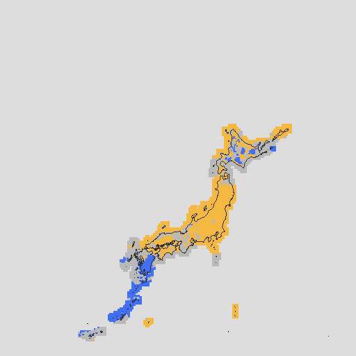 天気分布予報