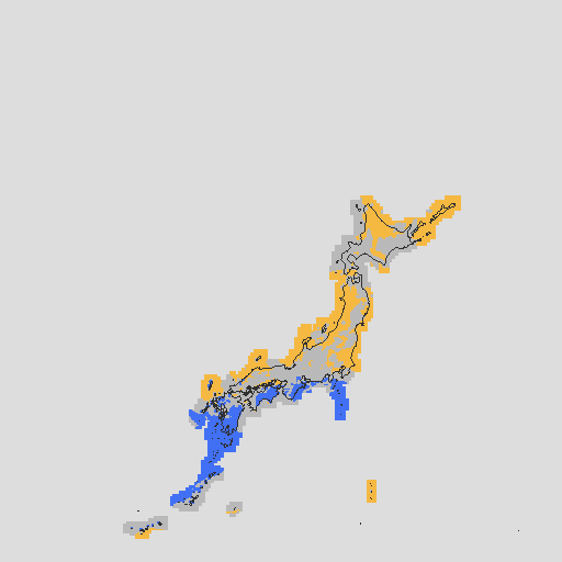 天気分布予報