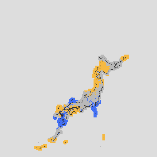 天気分布予報