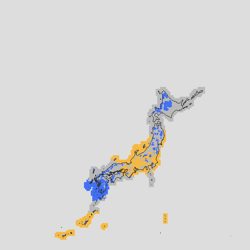 天気分布予報