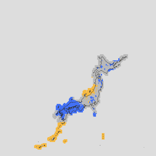 天気分布予報