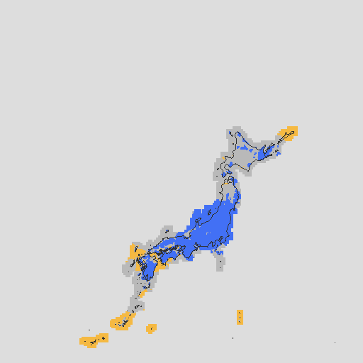 天気分布予報
