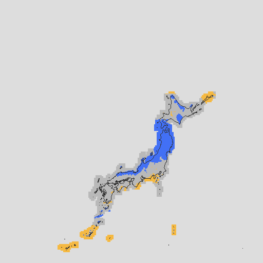 天気分布予報
