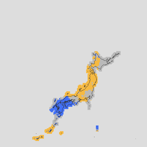天気分布予報
