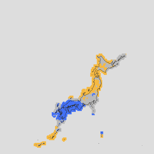 天気分布予報