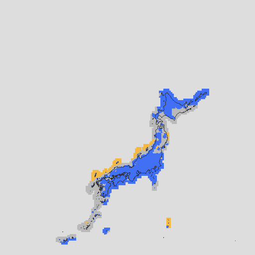 天気分布予報