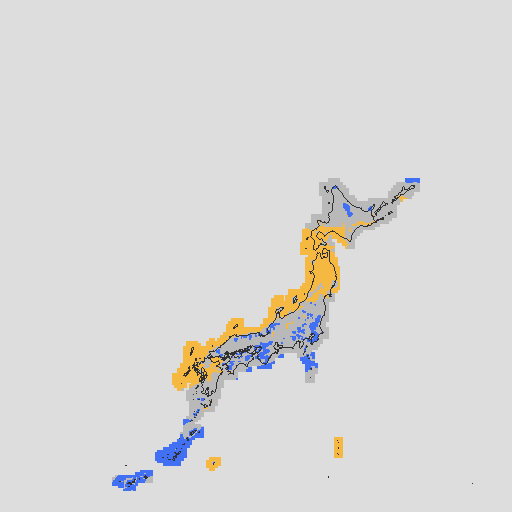 天気分布予報