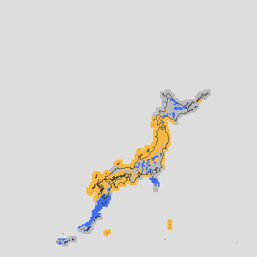 天気分布予報