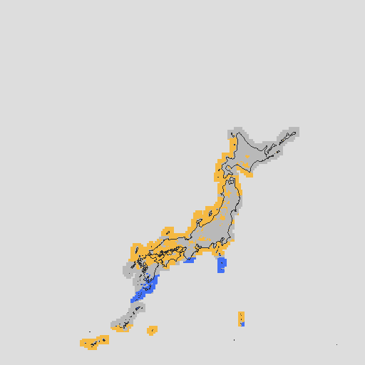 天気分布予報