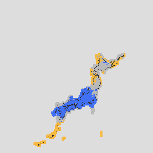 天気分布予報