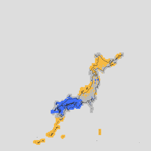 天気分布予報
