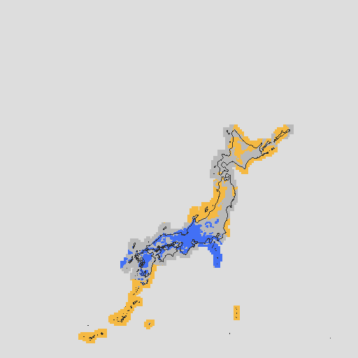天気分布予報