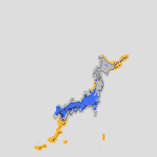 天気分布予報