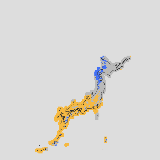 天気分布予報