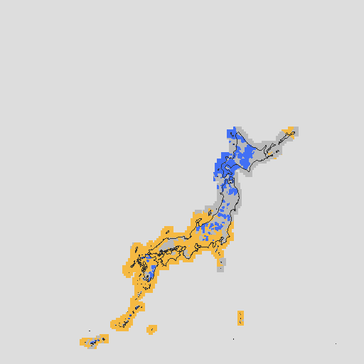 天気分布予報