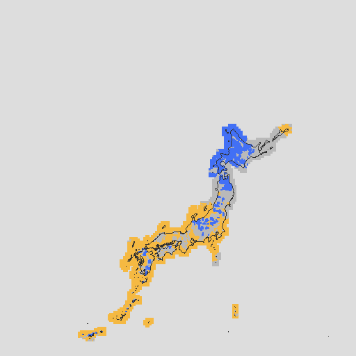 天気分布予報
