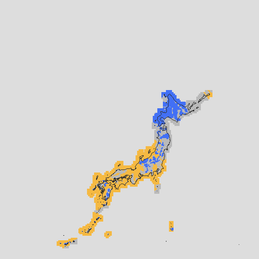 天気分布予報