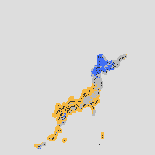 天気分布予報